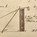 Charles Rudy's 1854 Notebook with Trigonometry, Surveying &  Astronomical Drawing, Lehigh Gap, PA