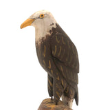 1984 Painted Eagle Carving by W. Crossley, Cape Cod
