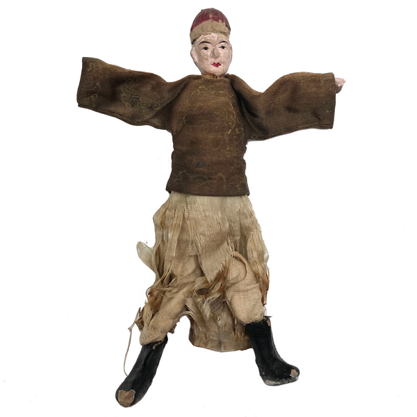 Chinese Wire and Cloth Doll