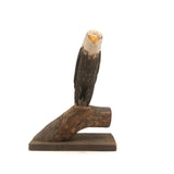 1984 Painted Eagle Carving by W. Crossley, Cape Cod