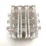 Vintage Lucite Interlocking Puzzle Cube