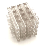 Vintage Lucite Interlocking Puzzle Cube