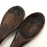 Tiny Carved Wooden Spoons