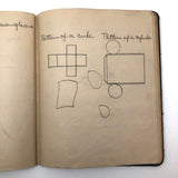 Mabel Wing's 1906 Drawing Notebook with Interventions from Edwin!