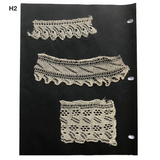 Handmade Lace Samples by One Maker, 1930s--Sold Individually