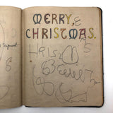 Mabel Wing's 1906 Drawing Notebook with Interventions from Edwin!