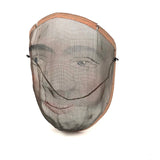 Antique Odd Fellows Mesh Mask with Original Elastic Strap