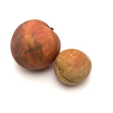 Great Early Stone Fruit Bruised Peach and Blushing Apricot