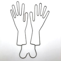 Wire Glove Dryers / Stretchers - A Pair