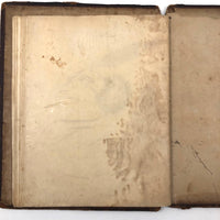 Charles Rudy's 1854 Notebook with Trigonometry, Surveying &  Astronomical Drawing, Lehigh Gap, PA