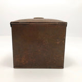 Copper Cigarette Box with Great Patina