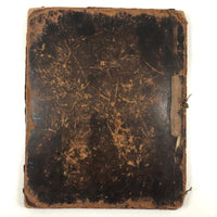 Charles Rudy's 1854 Notebook with Trigonometry, Surveying &  Astronomical Drawing, Lehigh Gap, PA