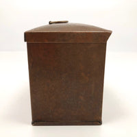 Copper Cigarette Box with Great Patina
