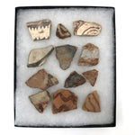 Collection of Early Pottery Shards, Presumed Anasazi