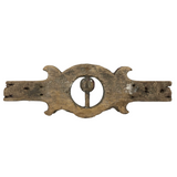 Much Weathered Antique Carved Architectural Element with Turning Ball