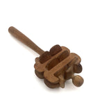 Beautiful Antique Treen Child’s Rattle