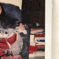 Vintage Polaroid with Mickey Mouse Blanket