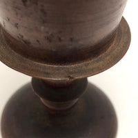 Dark Wood Treen Goblet