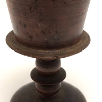 Dark Wood Treen Goblet