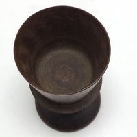 Dark Wood Treen Goblet