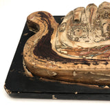 Crazy Looking Early 20th Century Lower Jaw Dental Model