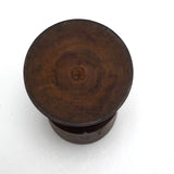 Dark Wood Treen Goblet