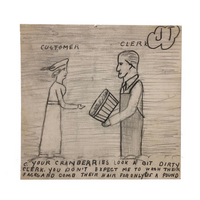 Silly Pencil Drawing #1: Your Cranberries Look a Bit Dirty