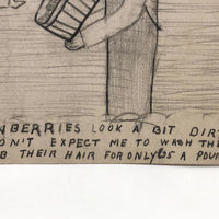 Silly Pencil Drawing #1: Your Cranberries Look a Bit Dirty
