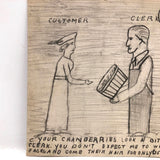 Silly Pencil Drawing #1: Your Cranberries Look a Bit Dirty