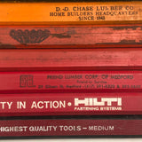 Vintage Carpenters Pencil Collection #1