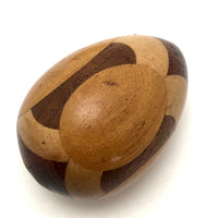 Fancy Antique Treen Darning Egg