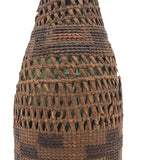 Tlingit Native American Basketry Wrapped Bottle, Early 20th Century