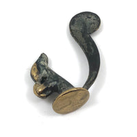 Little Brass Squirrel with Nut Pipe Tamper (?)