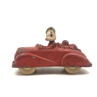 1930s Sun Rubber Convertible with Donald Duck with Pluto