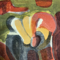 Renate Scheer Kalkofen Mid-Century 1962 "Still Life," Ed. 5, Red, Orange, Green