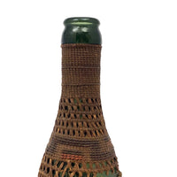 Tlingit Native American Basketry Wrapped Bottle, Early 20th Century