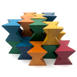 Naef Spiel Blocks, Complete Original Set of 18, 1956