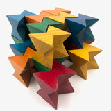 Naef Spiel Blocks, Complete Original Set of 18, 1956