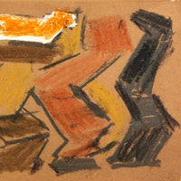 Vaclav Vytlacil Abstract Drawing, 1970s, One of Two