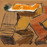 Vaclav Vytlacil Abstract Drawing, 1970s, One of Two