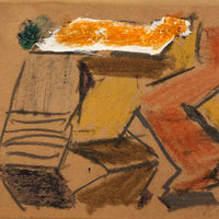 Vaclav Vytlacil Abstract Drawing, 1970s, One of Two