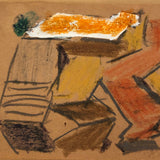 Vaclav Vytlacil Abstract Drawing, 1970s, One of Two