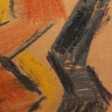 Vaclav Vytlacil Abstract Drawing, 1970s, One of Two