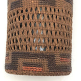Tlingit Native American Basketry Wrapped Bottle, Early 20th Century
