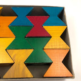 Naef Spiel Blocks, Complete Original Set of 18, 1956