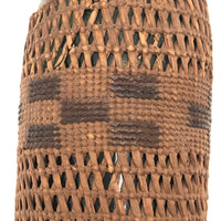 Tlingit Native American Basketry Wrapped Bottle, Early 20th Century