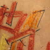 Vaclav Vytlacil Abstract Drawing, 1977, 2nd of Two