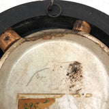 Wolf Rescuing Ram, c. 1860s Framed Antique Prattware Jar Lid, “The Snow Drift”