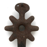 Sculptural Old Iron Star (A Stove Burner Head I think!)