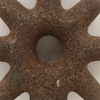 Sculptural Old Iron Star (A Stove Burner Head I think!)
